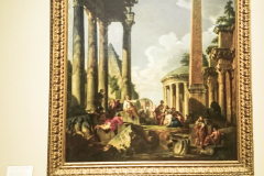 Painting collection in Louvre